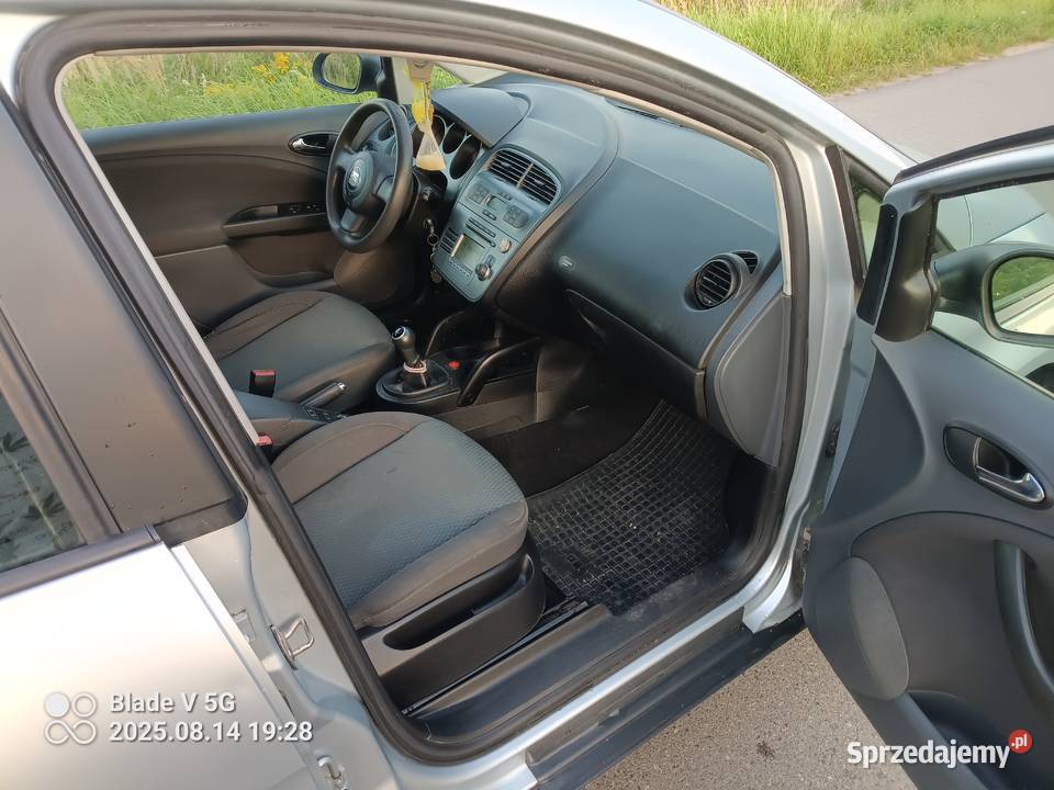 Seat Toledo 19 TDI Rok produkcji 2008 Jeziorko