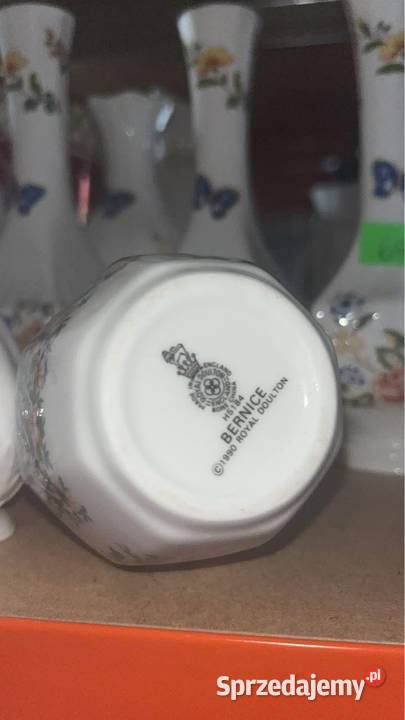 Wazonik Cottage Garden Aynsley Made in England Gdańsk