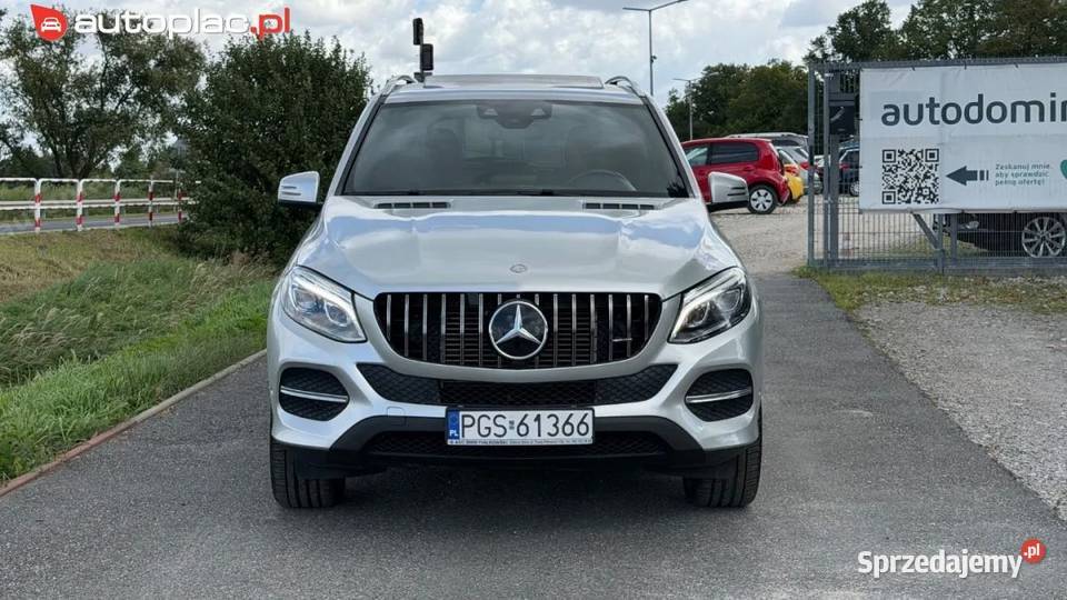 MercedesBenz GLE Raty Navi skora FULL Automat srebrny GLE
