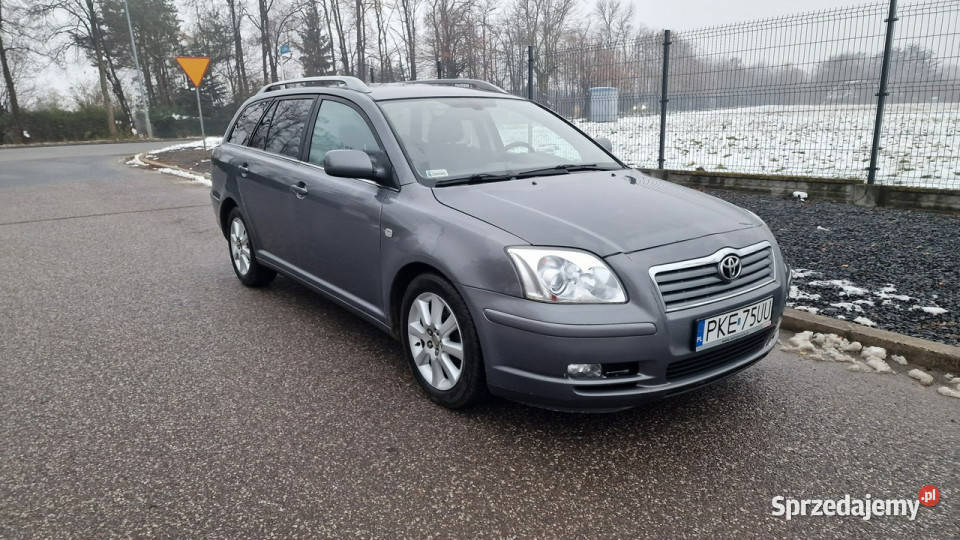 Toyota Avensis T25 20D4D 2004r FILM Isofix Kombi diesel Pabianice