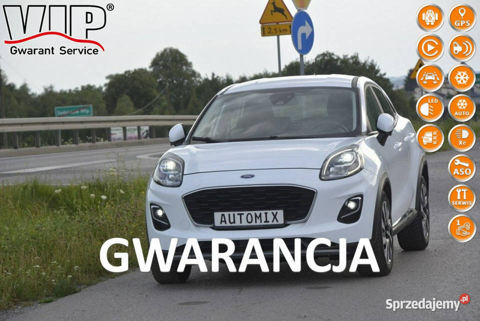 Ford Puma 10 EcoBoost nawigacja full led manualna Puma Sędziszów Małopolski