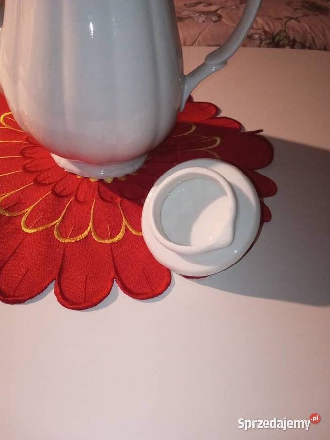 Dzbanek do kawy herbaty porcelana Bogucice