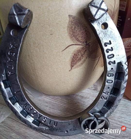 Patent Ślubny rękodzieło kowalskie na Szczęście Kraków