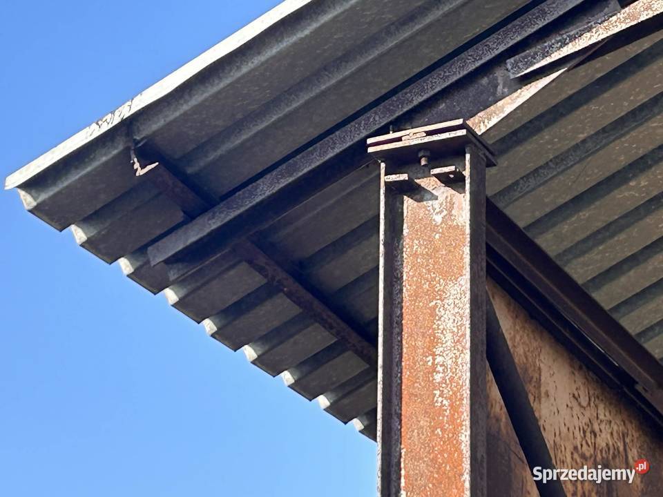 HALA wiata konstrukcja blacha trapez dach 135x25 Kutno sprzedam
