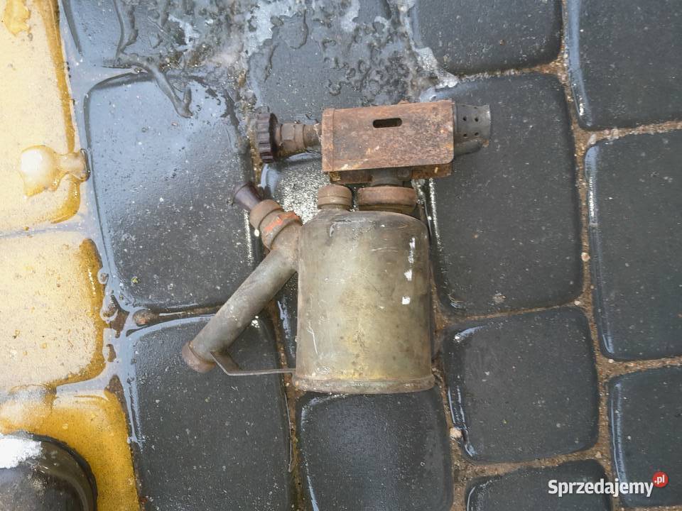 Lutlampa mosiężna palnik Łomża