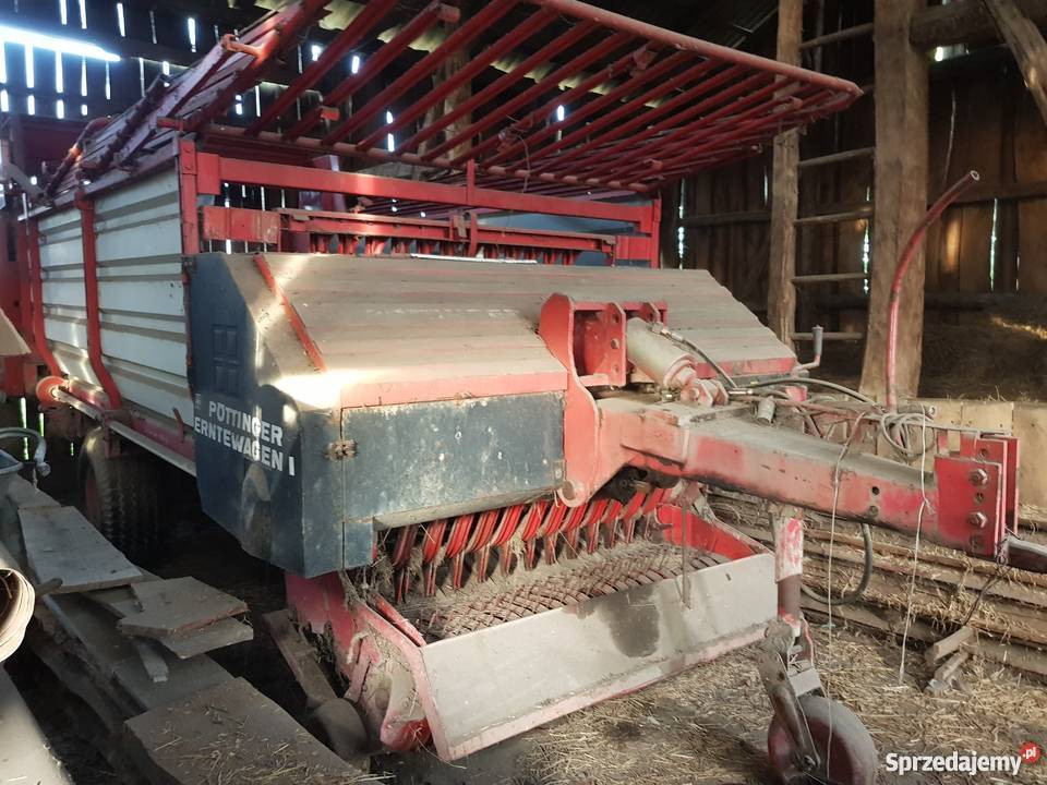 Przyczepa samozbierająca z nożami nieuszkodzony Niegocin sprzedam