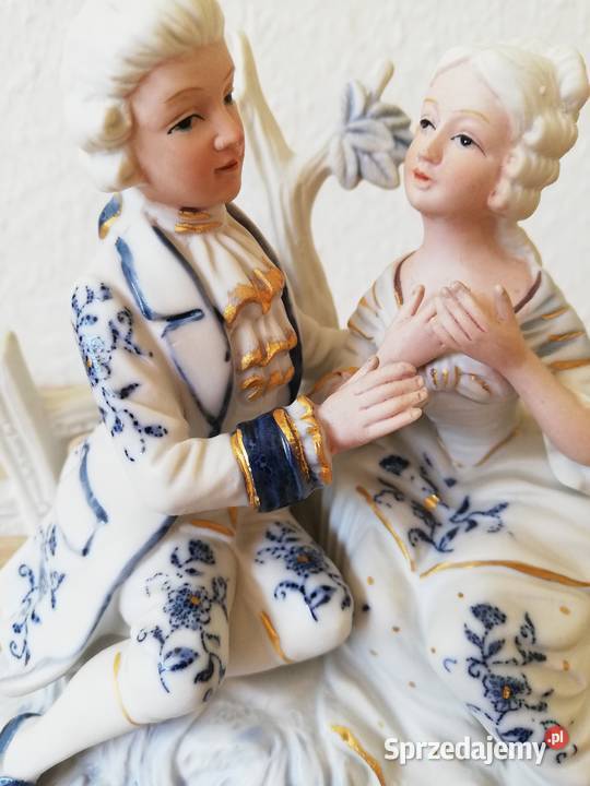 Figurka sygnowana Royal ręcznie malowana Ropa