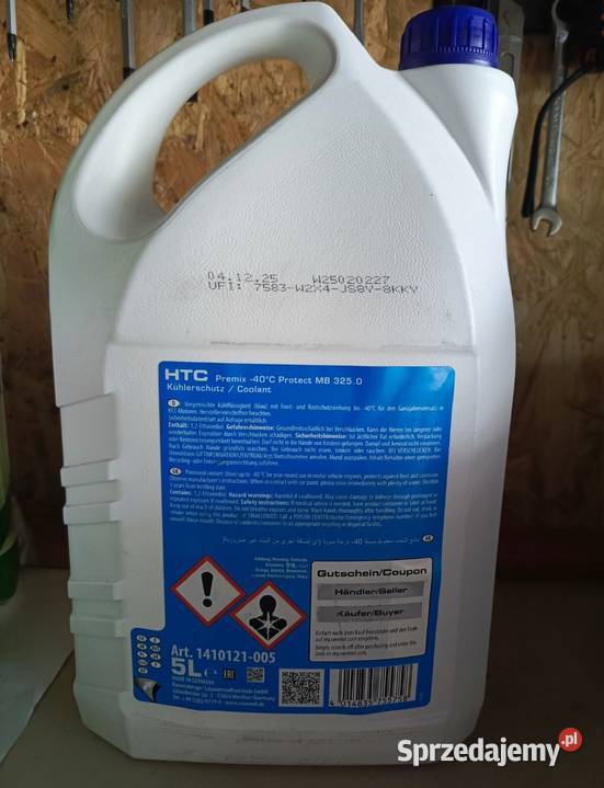 Płyn chłodniczy ravenol htc Pyzdry sprzedam