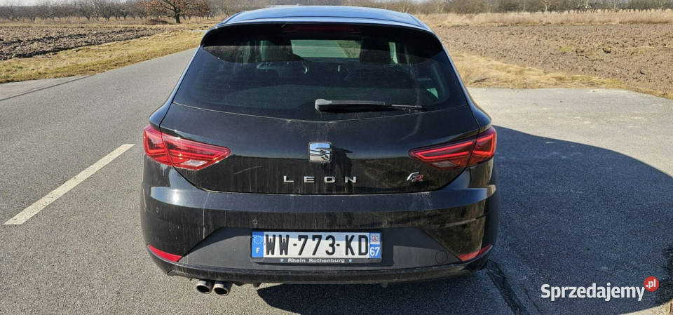 Seat Leon 20 tdi automat FR III 2012 czarny