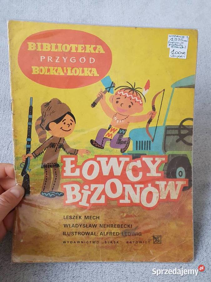 Biblioteka Przygód Bolka i Lolka komiks z 1975 Polskie Gdynia sprzedam