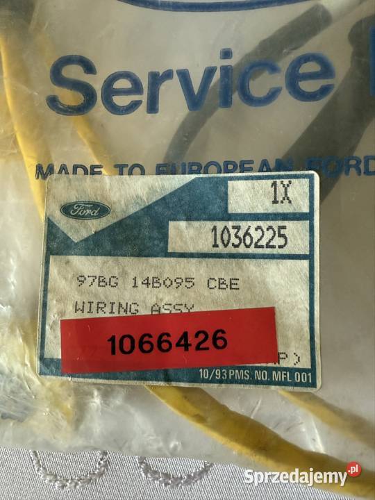 Wiązka Elektryczna Airbag Ford 97BG 14B095 CBE Czerwionka-Leszczyny