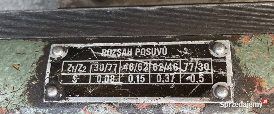 Wytaczadło SKODA ISO50 Biznes i Przemysł Czarnożyły