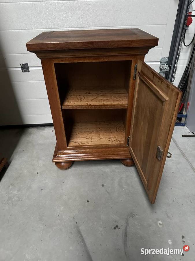 Masywna dębowa komoda 71 Sławoszewek