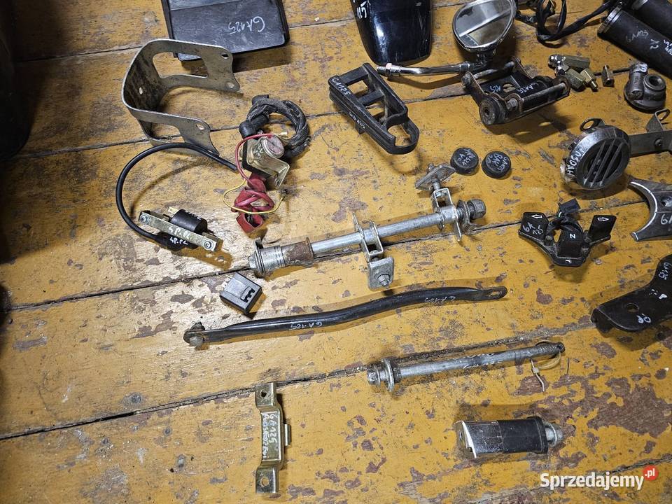 Hyosung GA 125 części cruise 1 koło błotnik