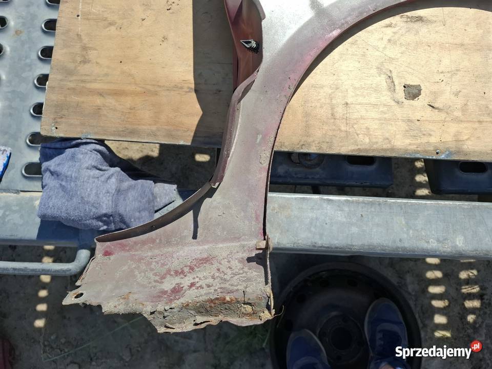 Błotnik Lewy Renault Kangoo osobowe lubelskie Wisznice