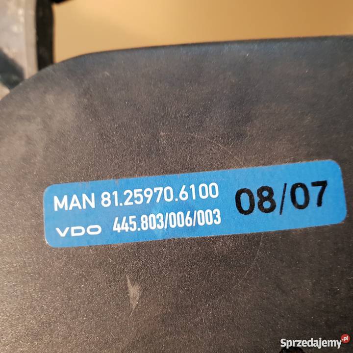 MAN TGA TGX TGS TGL POTENCJOMETR PEDAŁ GAZU lubuskie Bieleń