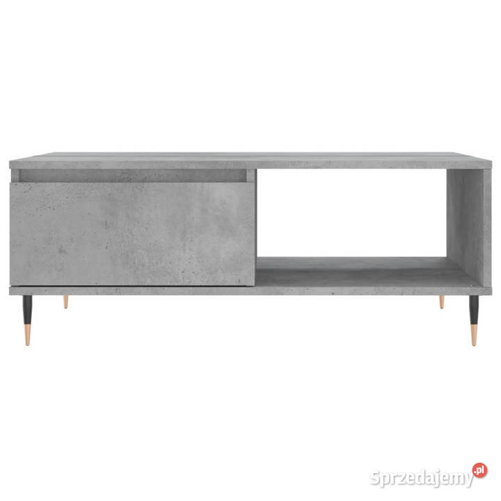 Stolik kawowy szarość betonu 90x60x35 WM827056 mazowieckie Warszawa sprzedam