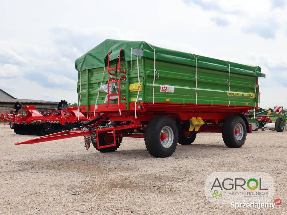 Przyczepa dwuosiowa PRONAR T6532 6 TON KREDYT nieuszkodzony Przyczepy rolnicze Pasłęk