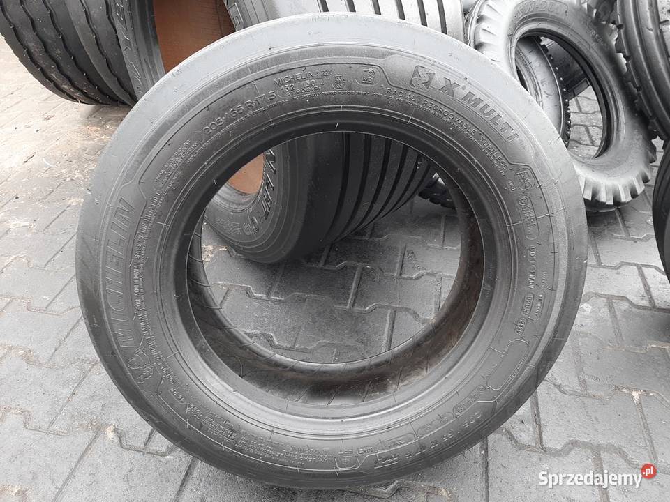 2x Opona używana ciężarowa 24570R175 MICHELIN 70 podlaskie Zaścianki