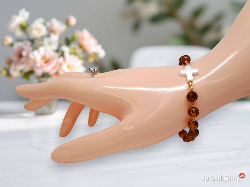 Bransoletka różaniec dziesiątka różańca z mazowieckie Warszawa