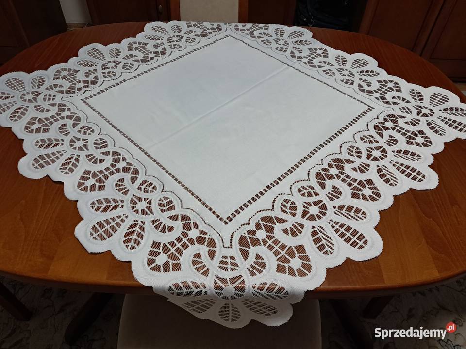 Serweta biała żakardowa 100x95 do sprzedania biały Kraków