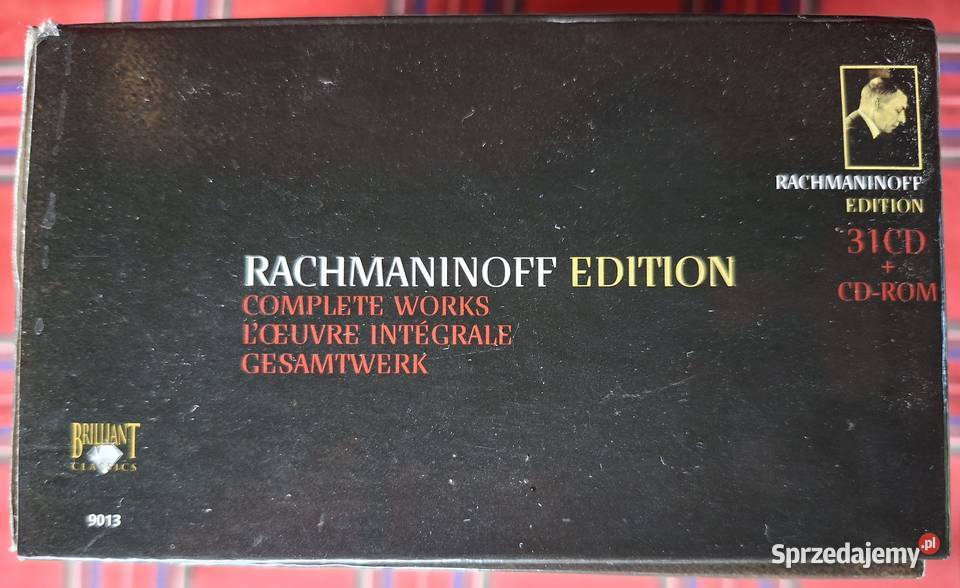 Rachmaninow Complete Works 31Cd CDRom małopolskie Kraków