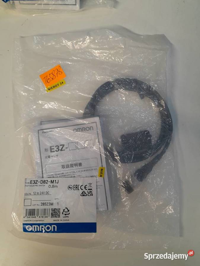 Czujnik fotoelektryczny dyfuzyjny OMRON pomorskie Gdańsk sprzedam