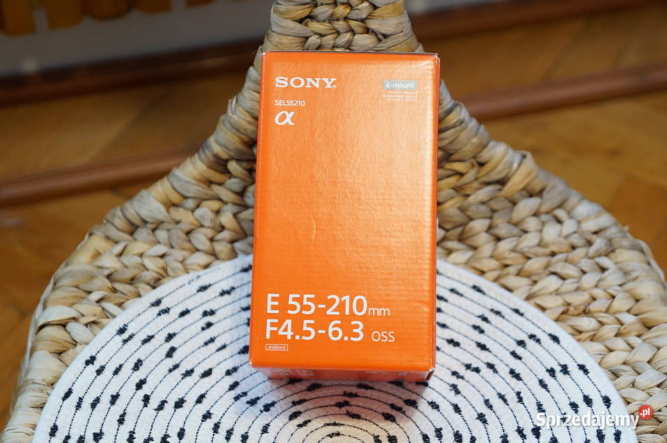 Obiektyw Sony E SEL55210 f4563 OSS śląskie Bielsko-Biała sprzedam