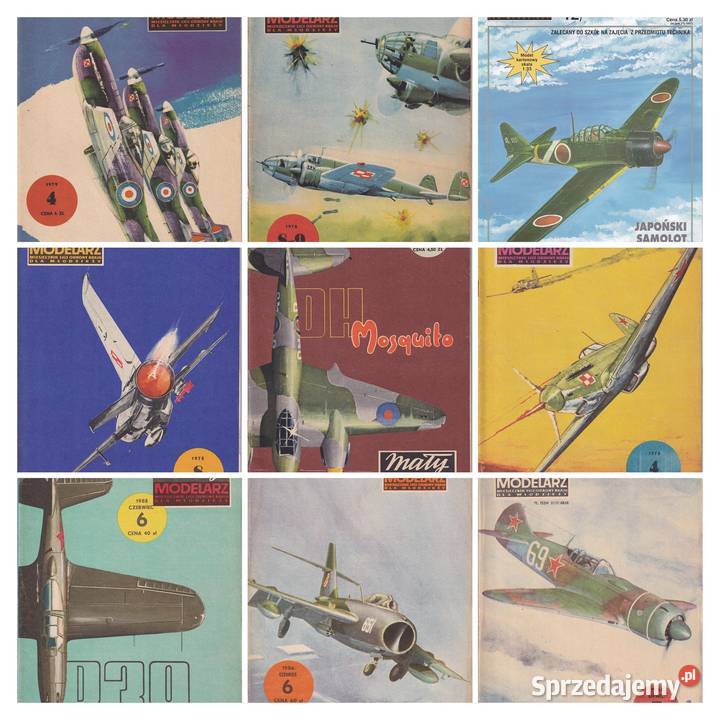 Kolekcja wydawnictwa Mały Modelarz W CAŁOŚCi Warszawa