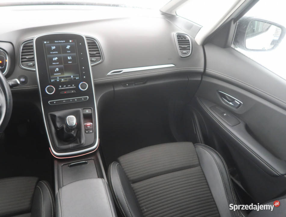 Renault Grand Scenic 12 TCe biały dolnośląskie Bielany Wrocławskie