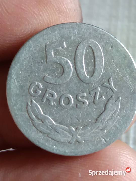 Sprzedam monete 50 groszy 1949 mala skretka nnn Chełm