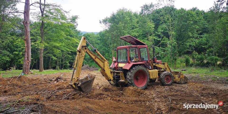 Mtz 82 koparko ładowarka Borex
