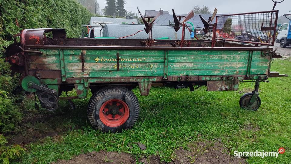 Rozrzutnik obornika do c330 mf Strauttman Ropa