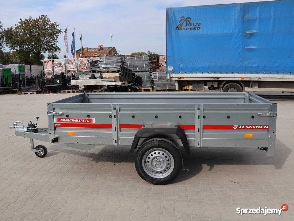TEMARED PRO 2612 przyczepka samochodowa 264x126