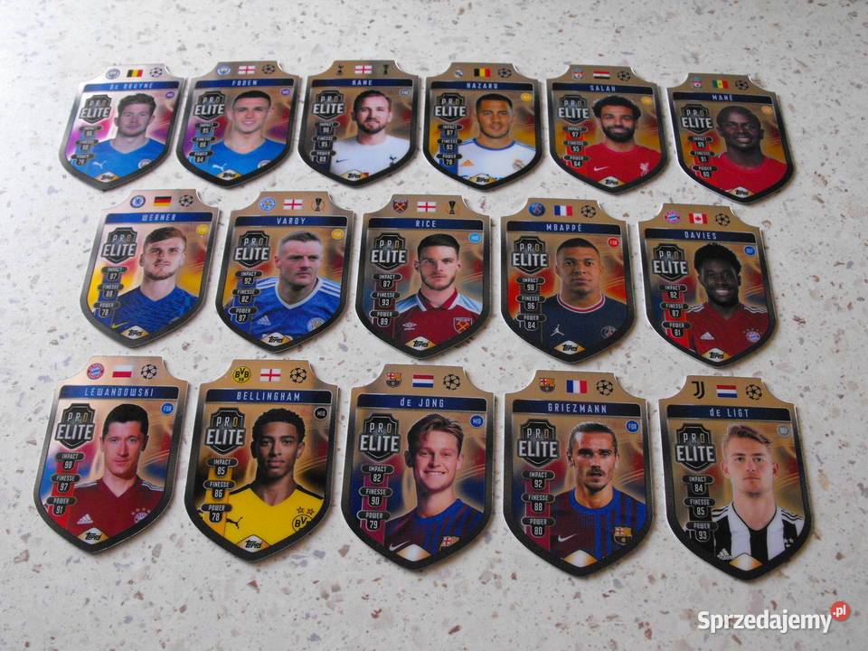 MATCH ATTAX topps komplet PRO ELITE Champions śląskie