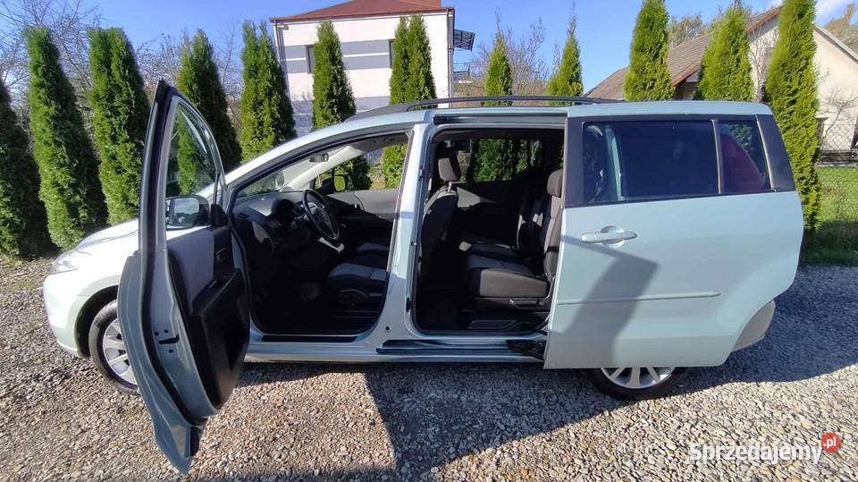Mazda 5 2006r 18 Benzyna 7 Osób Klima Czujniki Jasło