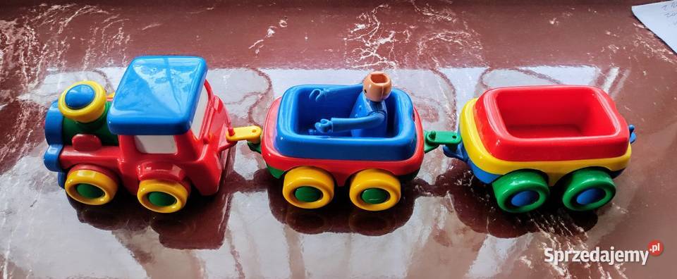 Pociąg jackpot lokomotywa 2 łagoniki łączone Kolejki i tory Białystok