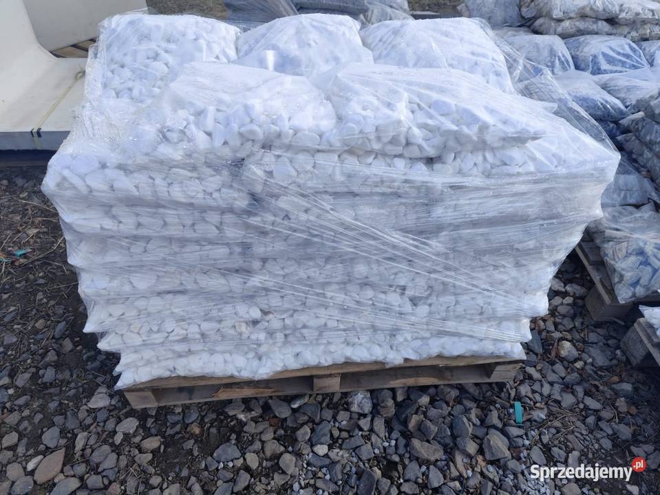 Otoczak śnieżnobiały Thassos 24 worek 20 Roszczep