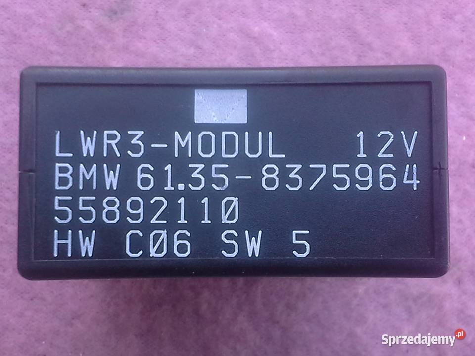 61358375964 BMW E39 moduł sterownik świateł Dębno