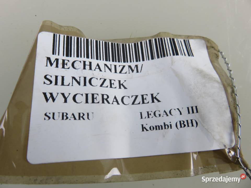 MECHANIZM WYCIERACZEK SUBARU LEGACY III 38275BL