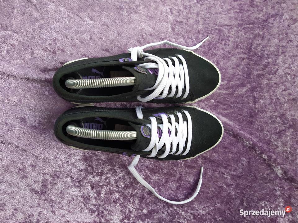 Sportowe trampki buty Puma 37 235 wkladka czarno Białka sprzedam