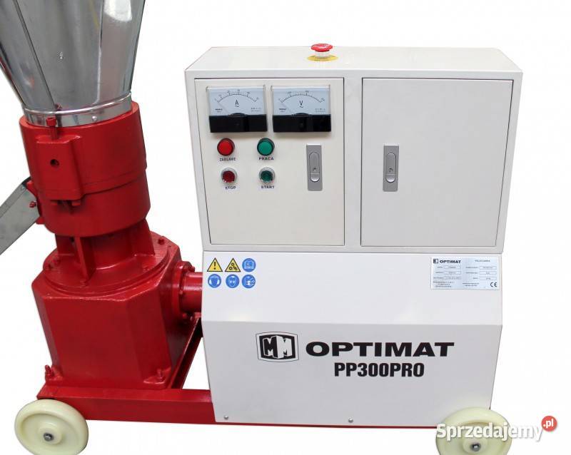 PELECIARKA GRANULATOR PASZY OPTIMAT PP300PRO 300 sprzedam