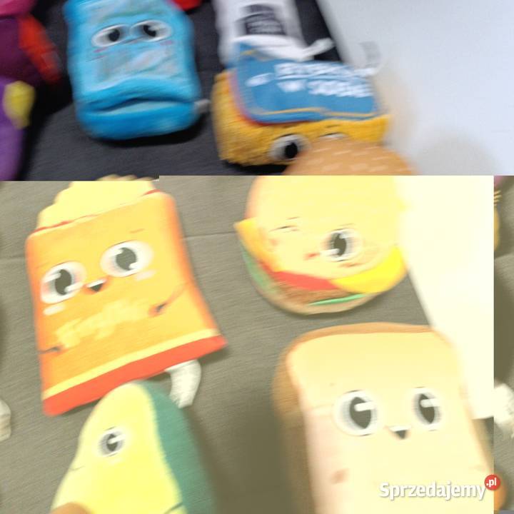 pluszowe maskotki z serii Gang Produkciaków Poznań