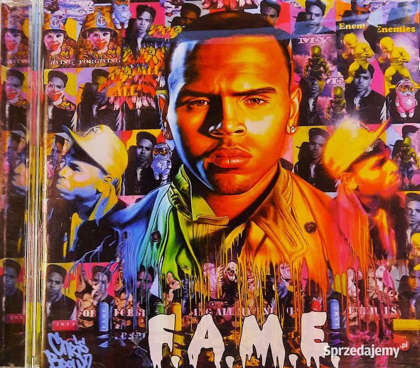 CD Nowy Album CD CHRIS BROWN FAME De Luxe pomorskie Gdynia sprzedam