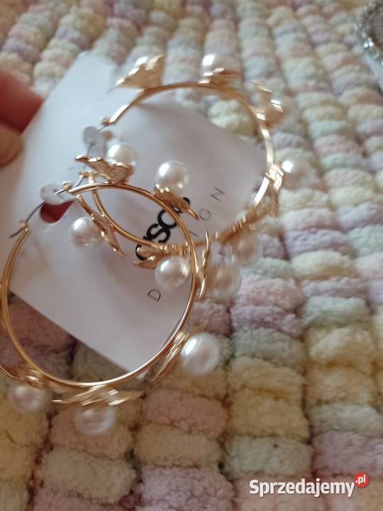 ASOS Wytworne bogato zdobione kolczyki Kraków sprzedam