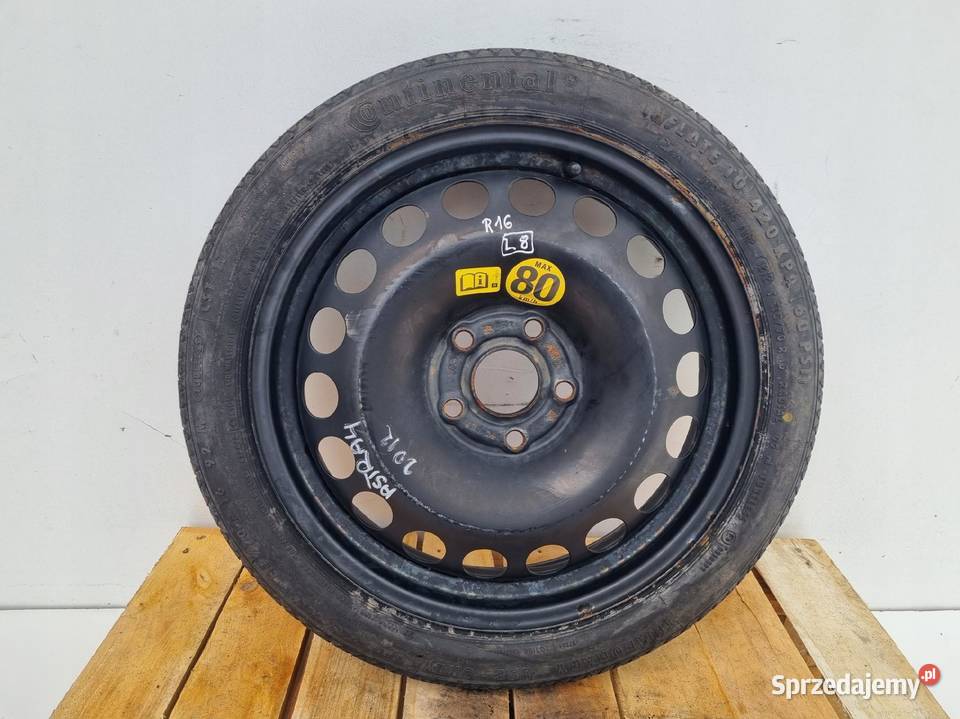 KOŁO DOJAZDOWE Opel Astra J Zafira C dojazdówka