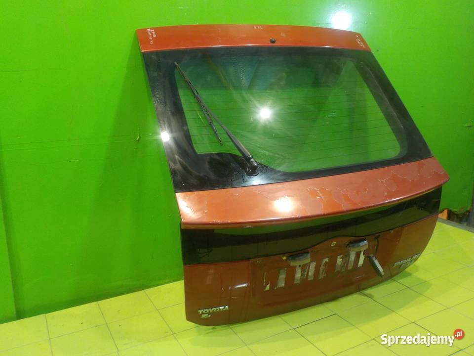 TOYOTA PRIUS II 06r HB 5D klapa tyl kompletna Suków sprzedam