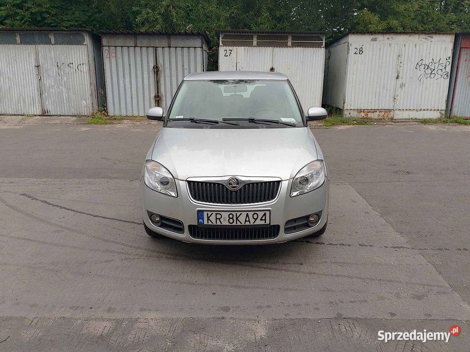 Skoda Fabia 2 14 MPI benzgaz 2009 nieuszkodzony Fabia Kraków