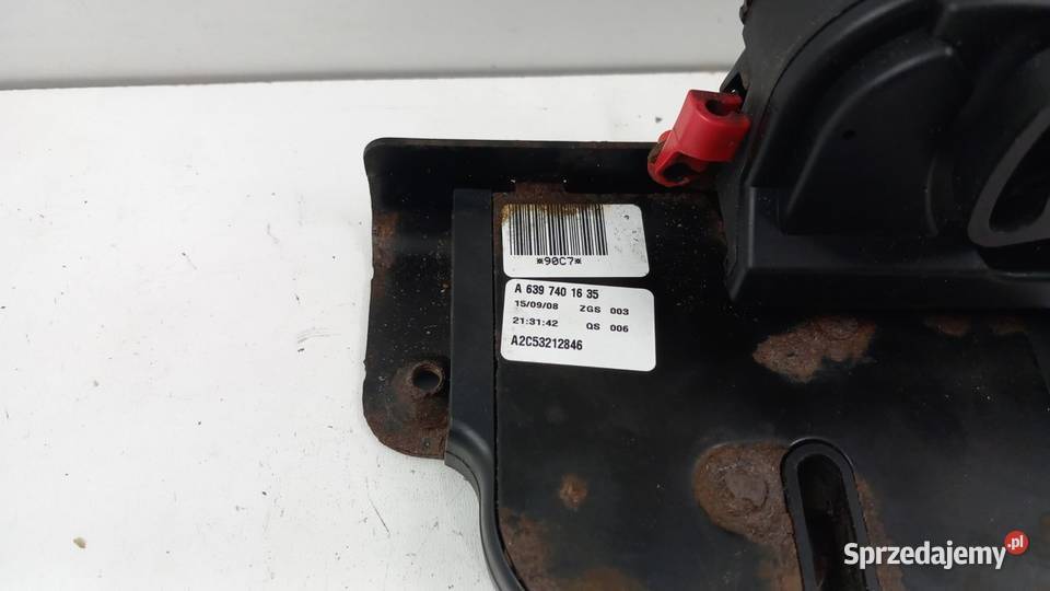 MERCEDES W639 VITO ZAMEK KLAPY TYŁ A6397401635 Zbierkowo