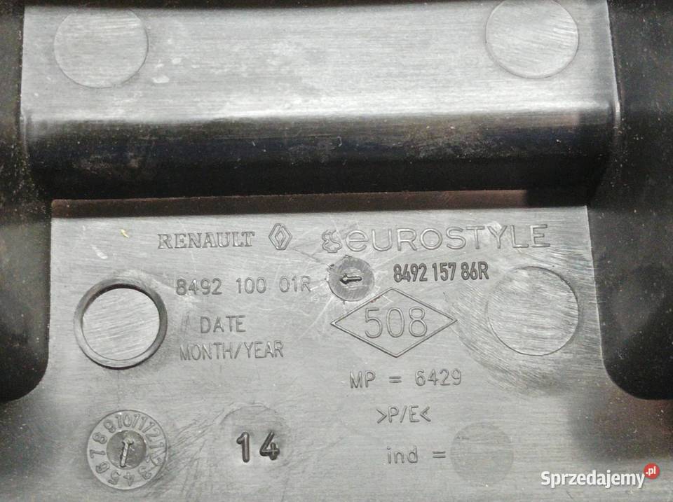 PODŁOGA BAGAŻNIKA KOMBI OSŁONA PASA TYŁ DYWAN